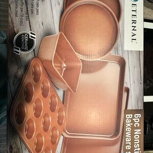 Eterna Brown Bakeware Set for Kitchen Enthusiasts